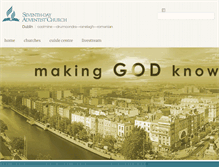 Tablet Screenshot of dublin.adventistchurch.ie